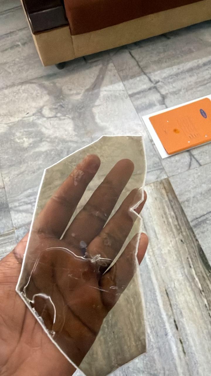 Mica close-up — laminar cleavage planes giving high aspect ratio for paints and plastics